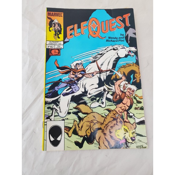 Marvel Other - Elfquest 7 Marvel Epic Comics 1986 Wendy Richard Pini Copper Age Fantasy Comic